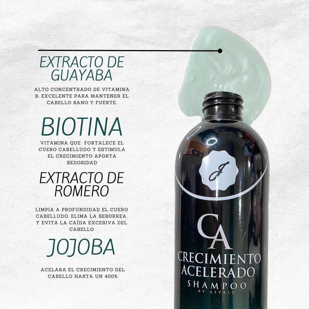 SHAMPOO CRECIMIENTO ACELERADO + OBSEQUIO (PERFUME CAPILAR) (Cópia)