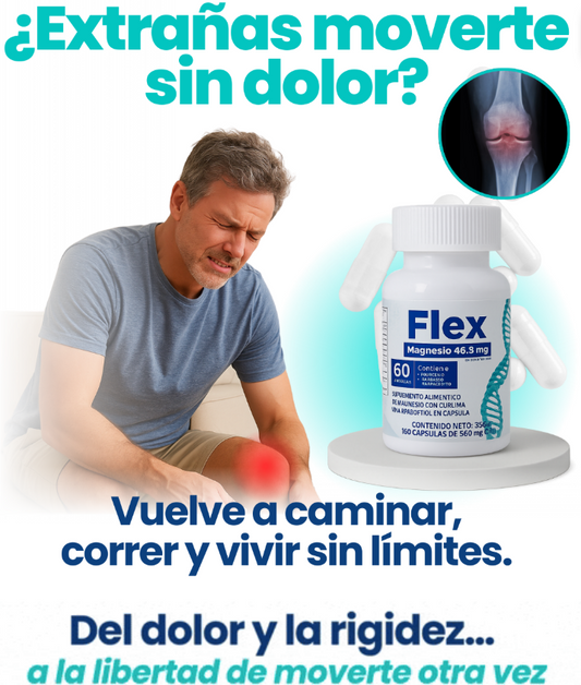 FLEX-Adios Al Dolor 3 in 1 Formula Clinica +🎁REGALO KIT BEE VENOM 3 en 1  Recupera tu salud aricular